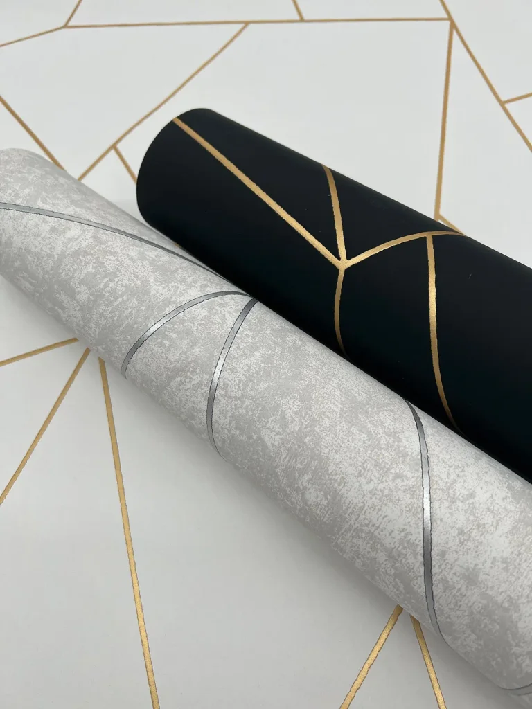 Nazca Wallpaper - Neutral/Silver — Ảnh 2