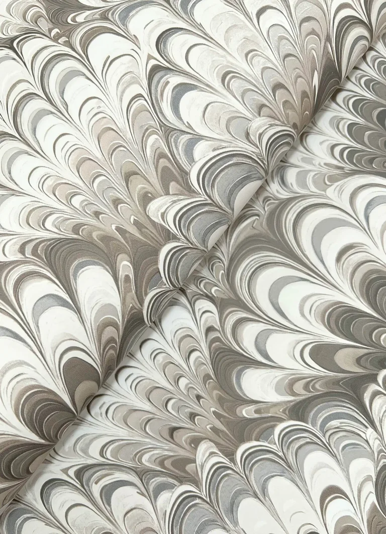 Octavia Marbled Ink Wallpaper - Neutral — Ảnh 2