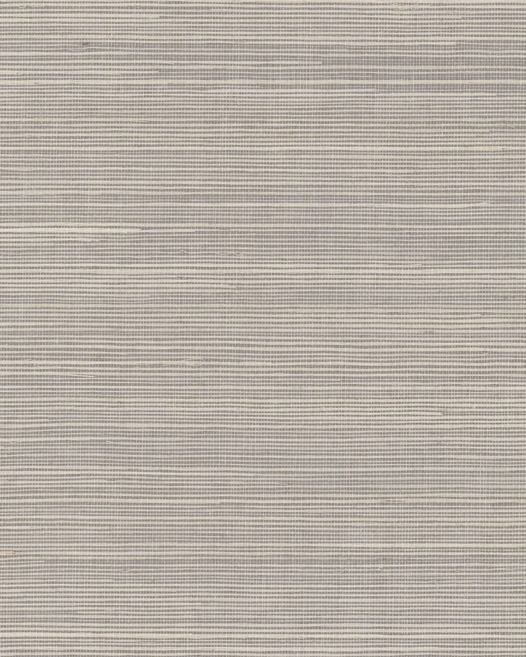 Natural Grasscloth Peel and Stick Wallpaper - Classic Grey — Ảnh 4