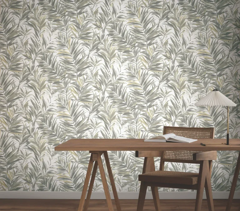 Swaying Palms Wallpaper - Neutral — Ảnh 7