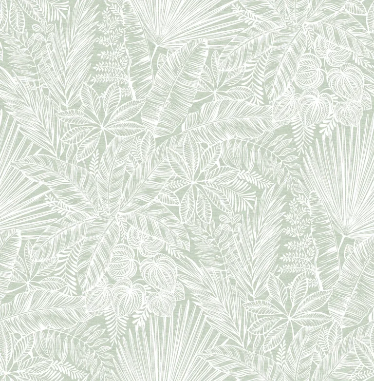 Vita Botanical Wallpaper - Sage — Image 2