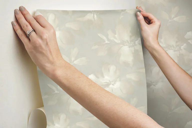 Candice Olson Midnight Blooms Peel and Stick Wallpaper - Neutral — Ảnh 7