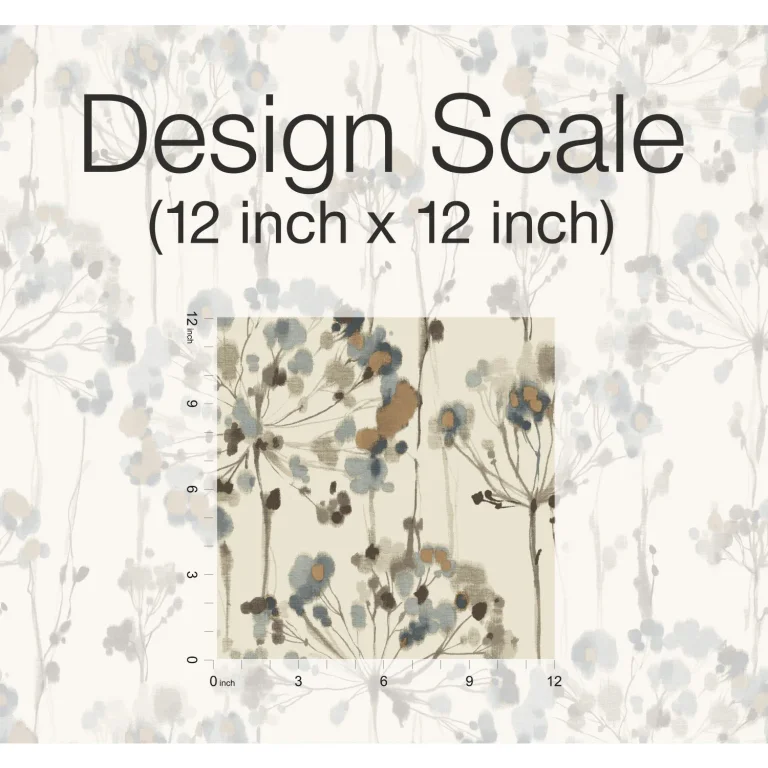 Candice Olson Flourish Wallpaper - Teal — Ảnh 5