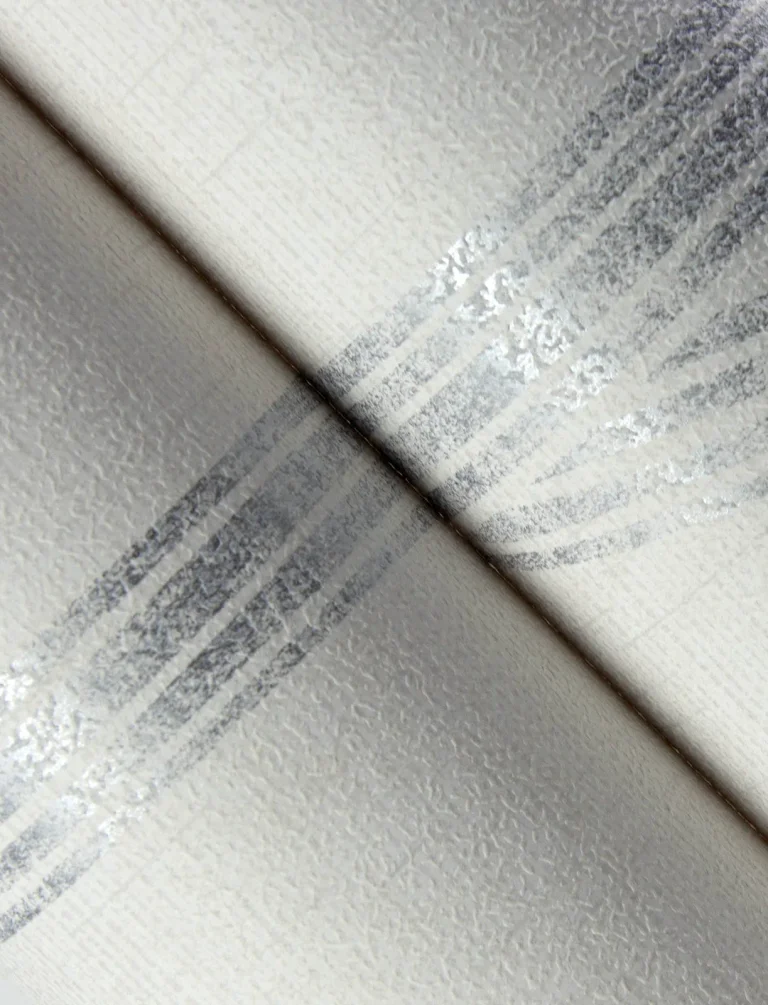 Harlow Curved Contours Wallpaper - Silver — Image 2