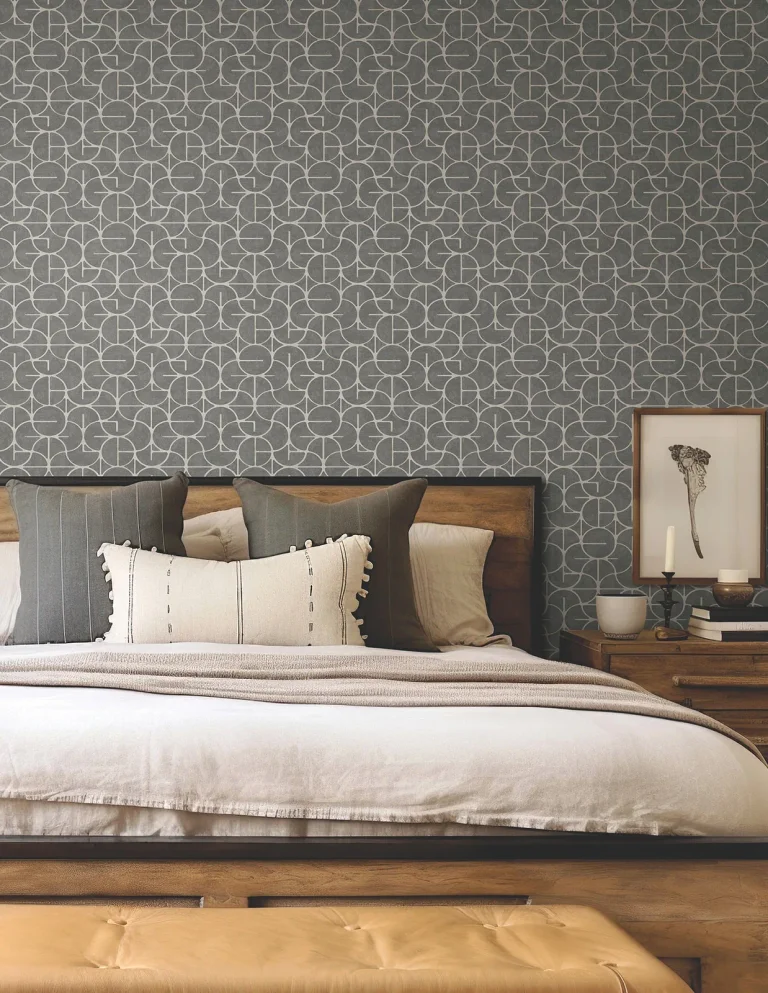 Looking Glass Wallpaper - Charcoal — Ảnh 5