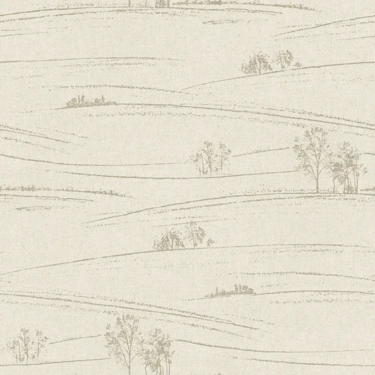Chesapeake Isaac Rolling Hills Wallpaper - Taupe — Ảnh 4