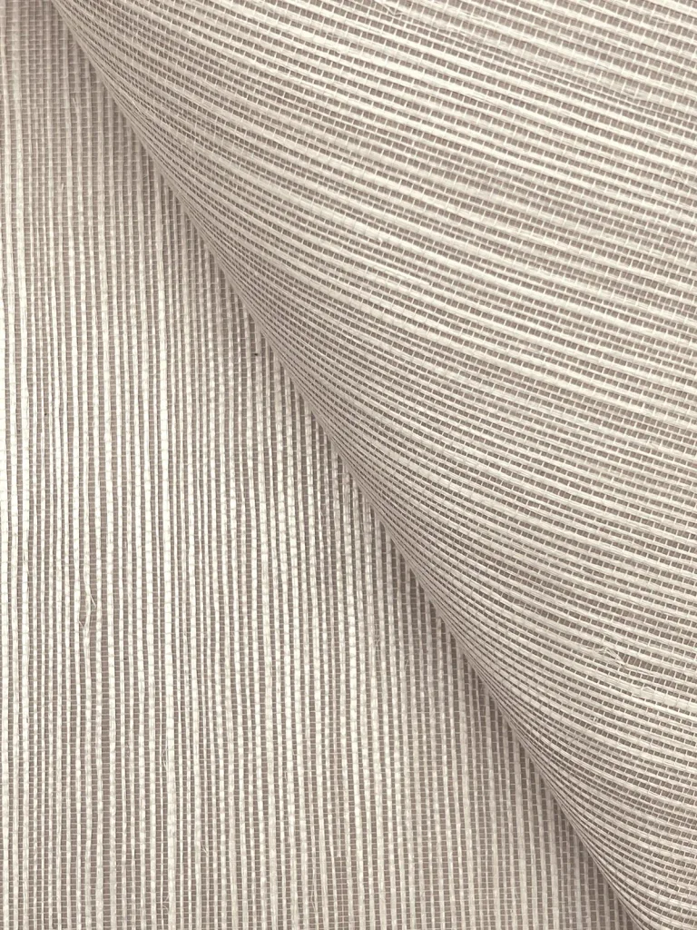 Natural Grasscloth Peel and Stick Wallpaper - Classic Grey — Ảnh 3