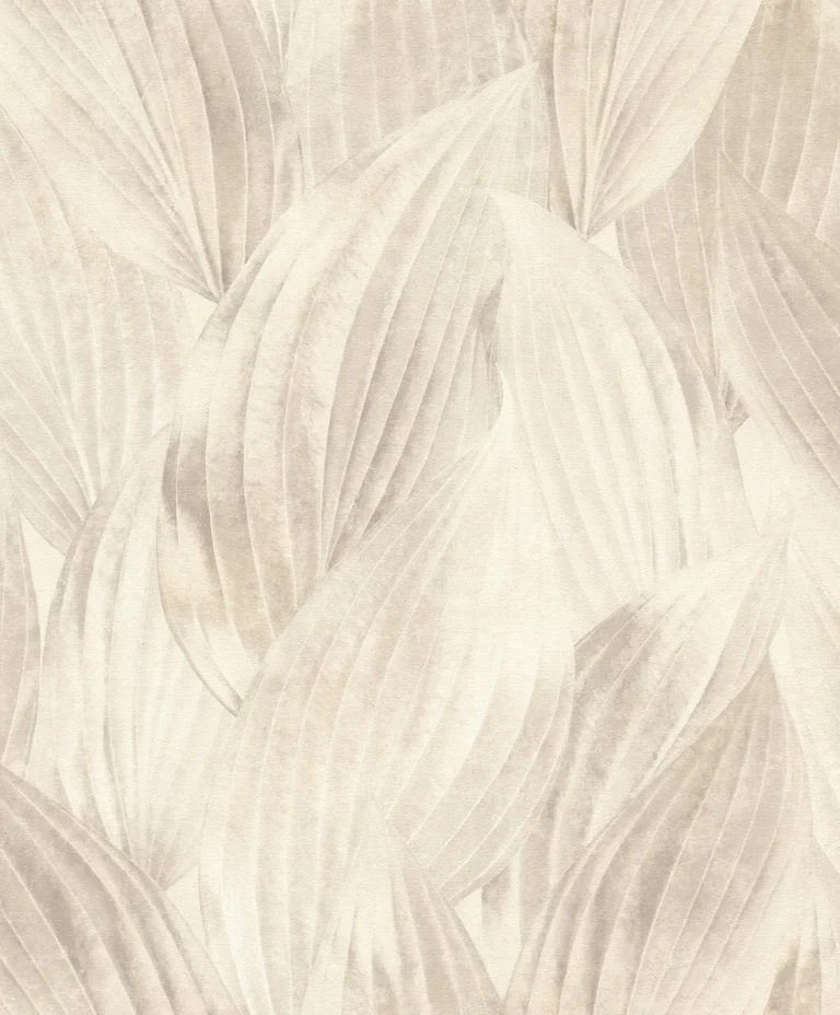 Melora Leaf Wallpaper - Light Grey — Ảnh 5