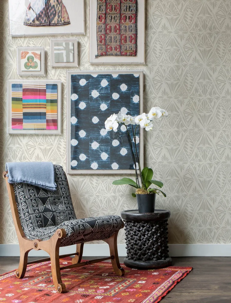 Urbane Diamonds Wallpaper - Light Grey — Ảnh 3