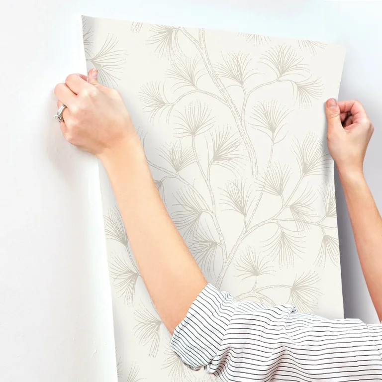 Kismine Botanical Trail Wallpaper - Beige — Ảnh 4