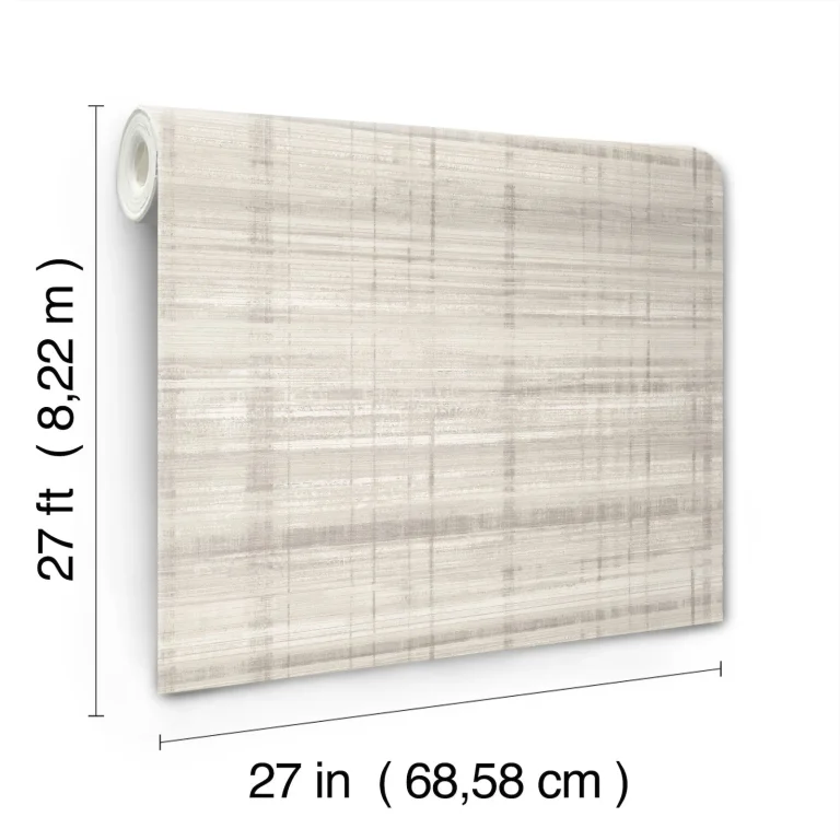 Vanishing Point Striated Wallpaper - Grey — Ảnh 3