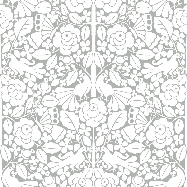 Magnolia Home Fairy Tales Wallpaper - Grey — Ảnh 6