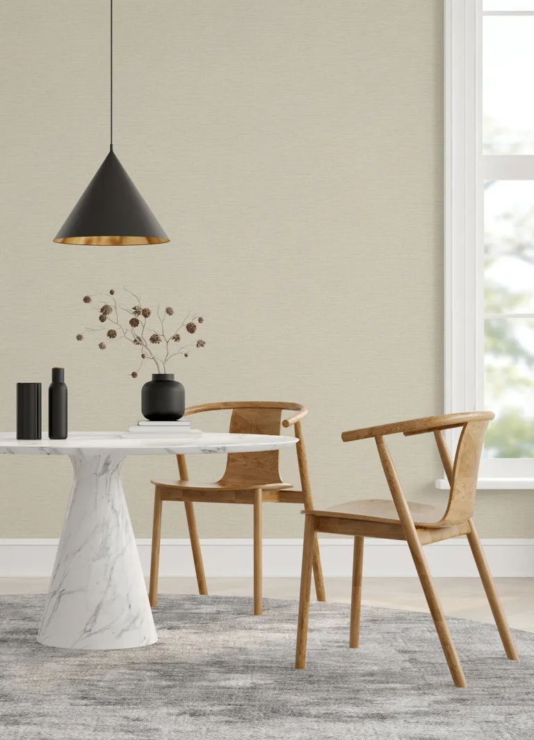 Salamander Woven Wallpaper - Wheat — Ảnh 2