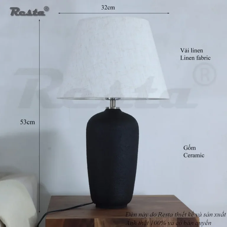 Đèn bàn Resta 34 - Màu đỏ — Ảnh 3