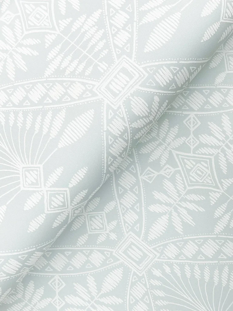 Chesapeake Emmarie Geometric Wallpaper - Light Blue — Ảnh 6