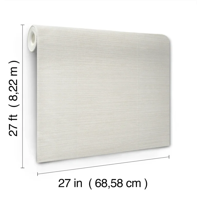 Ronald Redding Amyra Silk Wallpaper - White — Ảnh 4