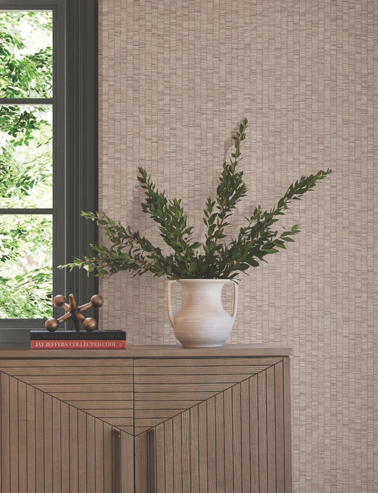 Lemuria Wallpaper - Taupe — Ảnh 5
