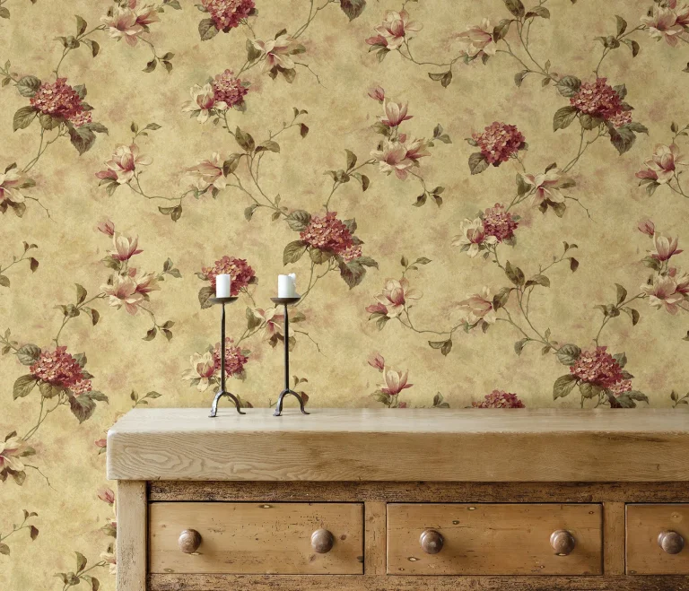 Chesapeake Magnolia Hydrangea Trail Wallpaper - Yellow — Ảnh 3