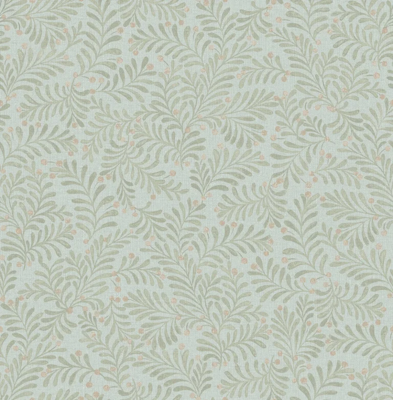 Chesapeake Chrysantha Berry Branches Wallpaper - Aqua — Ảnh 5