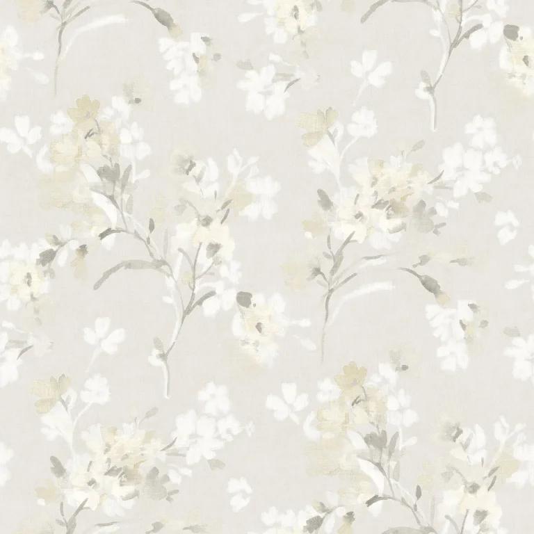 Chesapeake Azalea Floral Branches Wallpaper - Neutral — Ảnh 5