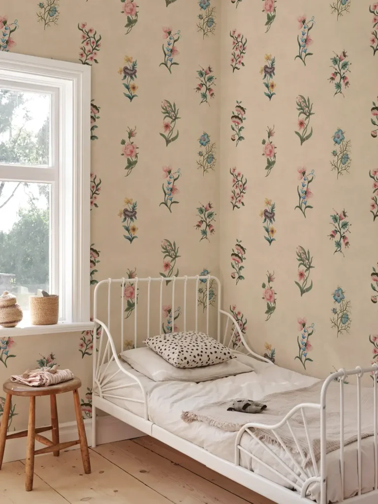 Victoria, Colorful – Hand-Painted Floral — Ảnh 3