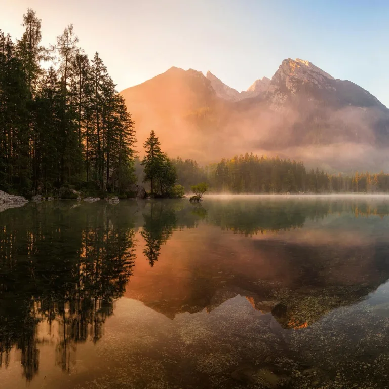 Mountain Lake - Wall Mural 5154 - 8 Panel - 384cm x 260cm — Image 4