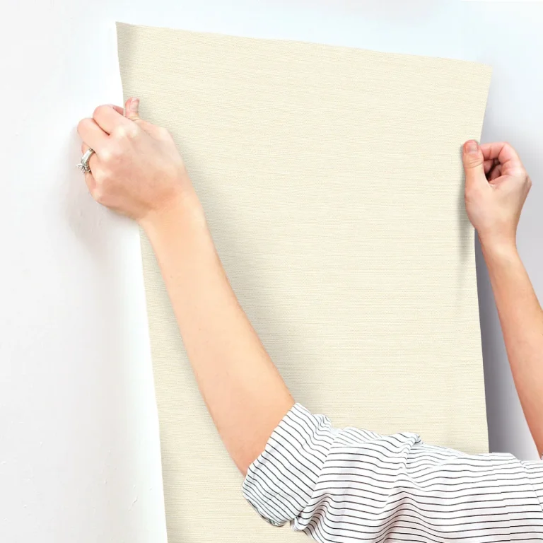 Agave Faux Grasscloth Wallpaper - Yellow - 4197-24280 — Ảnh 7