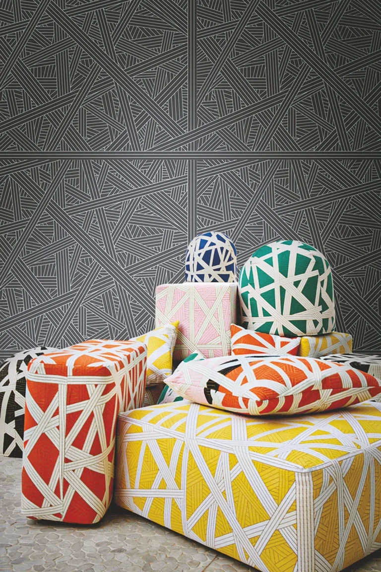 Nastri Wallpaper - Black — Ảnh 4