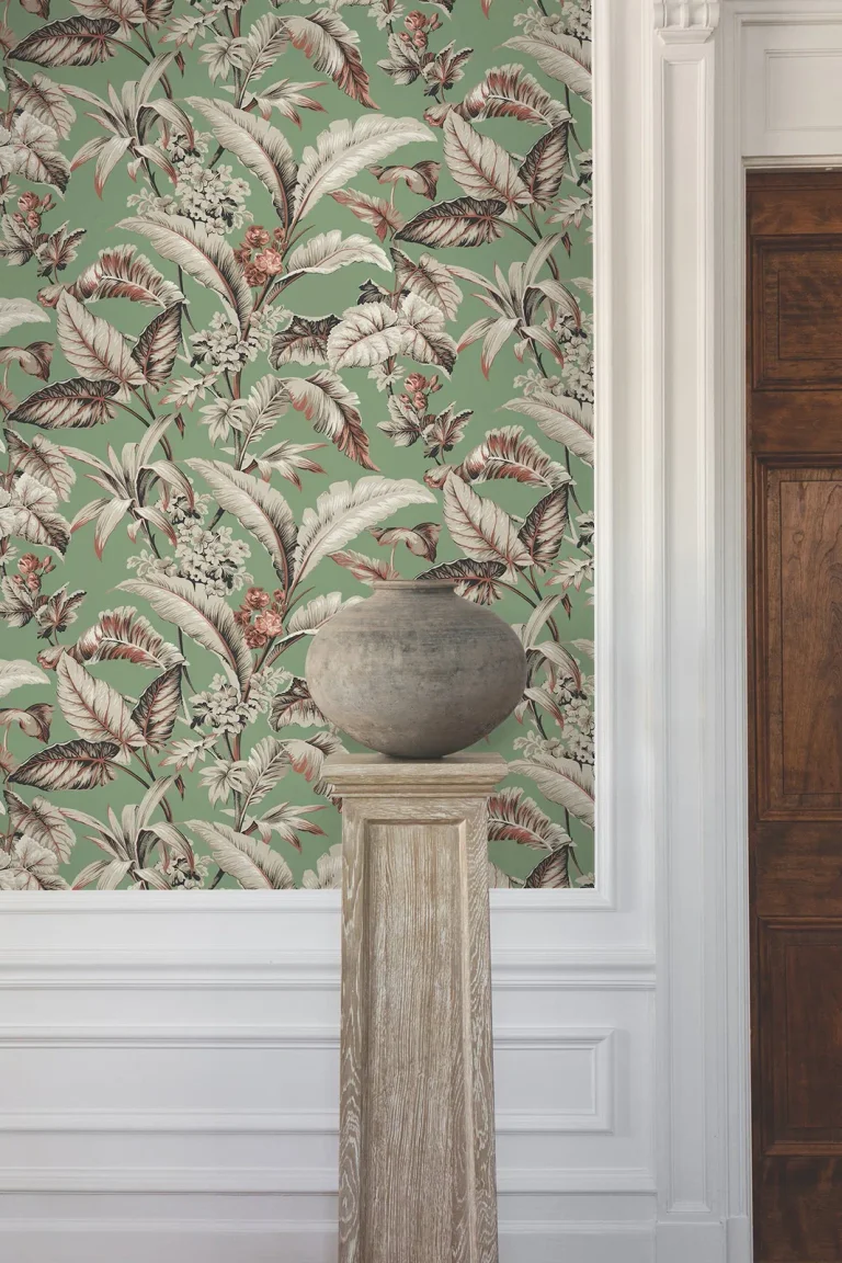 Ronald Redding Mystic Isle Wallpaper - Green