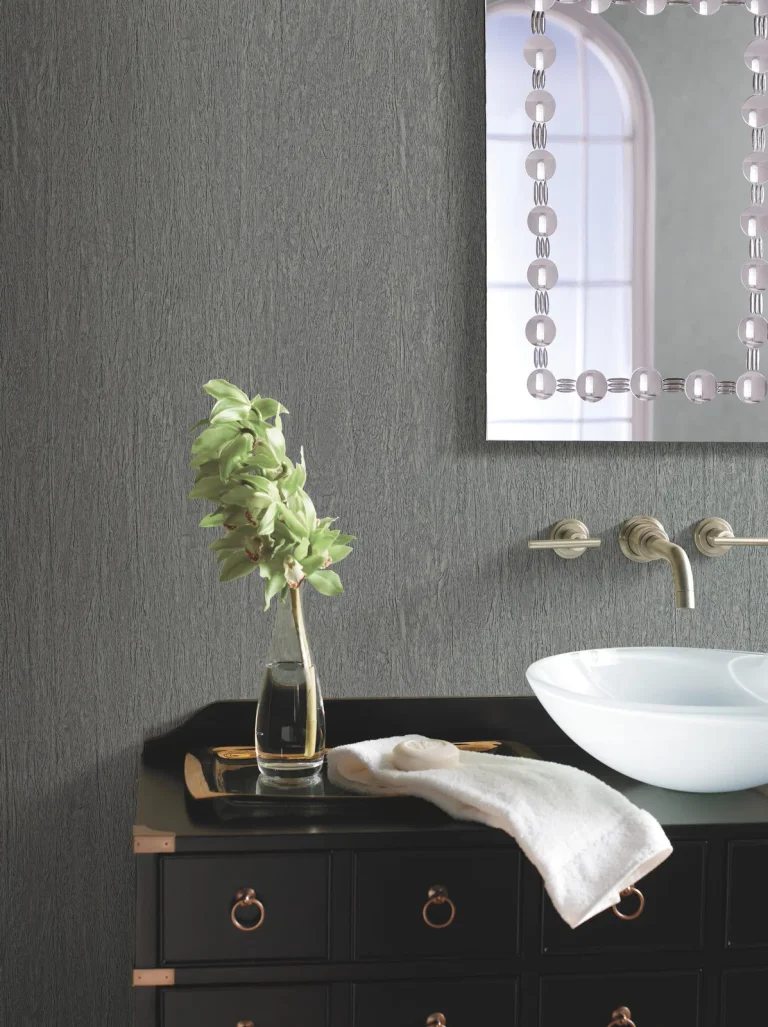 Natural Texture Wallpaper - Charcoal