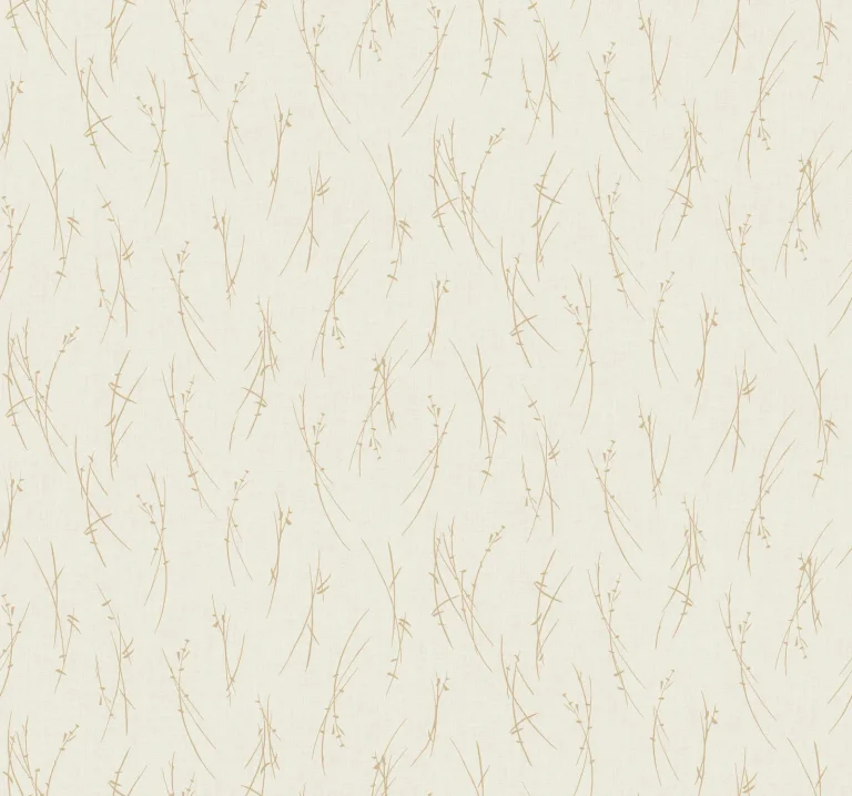 Sprigs Wallpaper - Cream/Gold — Ảnh 5