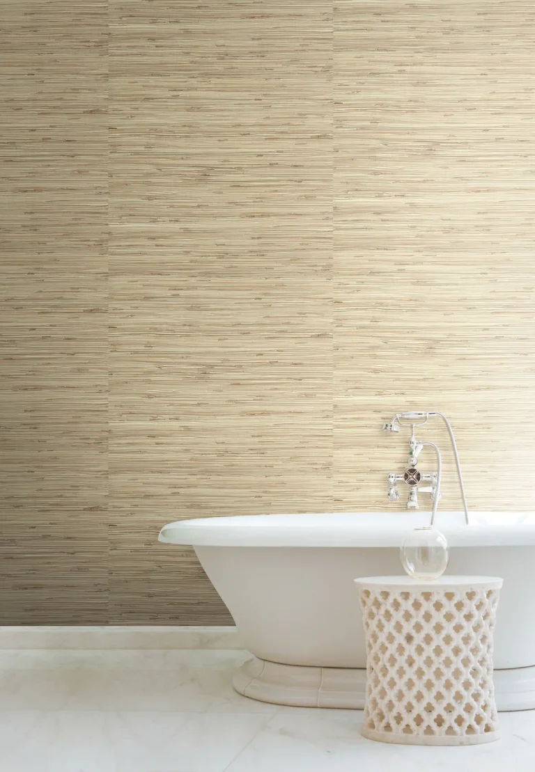River Grass Wallpaper - Wheat Beige/Taupe — Ảnh 3