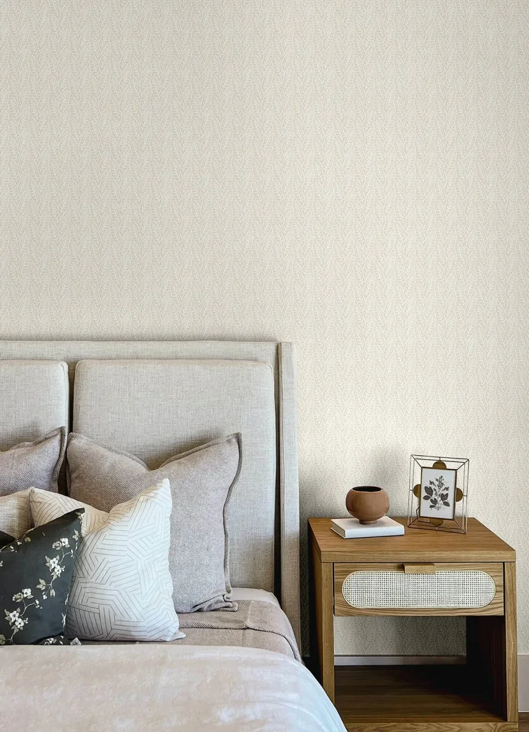Chesapeake Coleus Leaves Wallpaper - Beige — Ảnh 5
