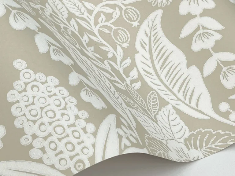 Rifle Paper Co. Pineapple Damask Wallpaper - Linen — Ảnh 7