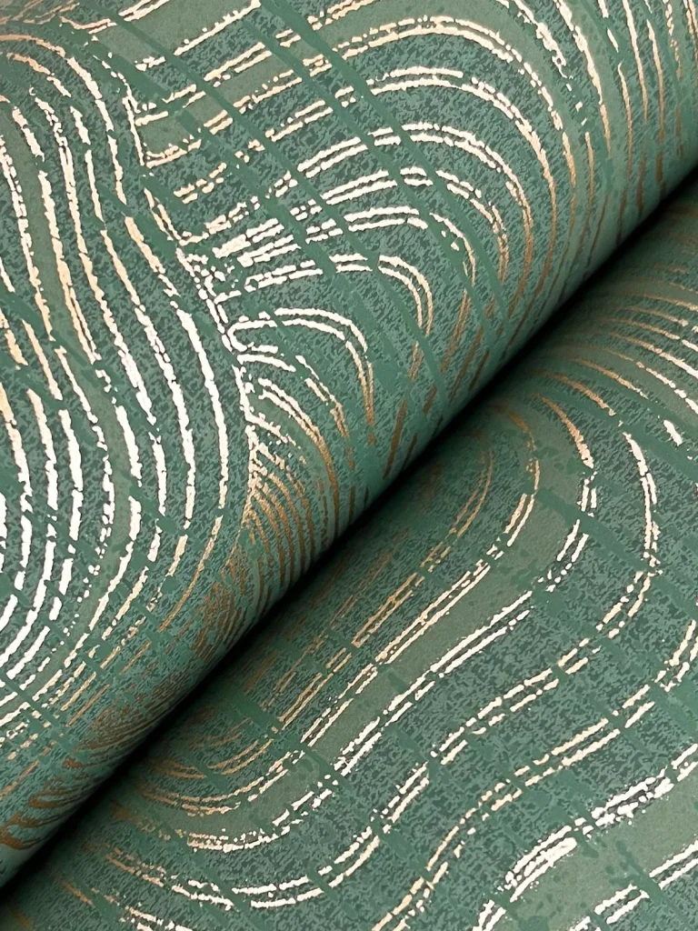 Ronald Redding Geodes Wallpaper - Green — Ảnh 4