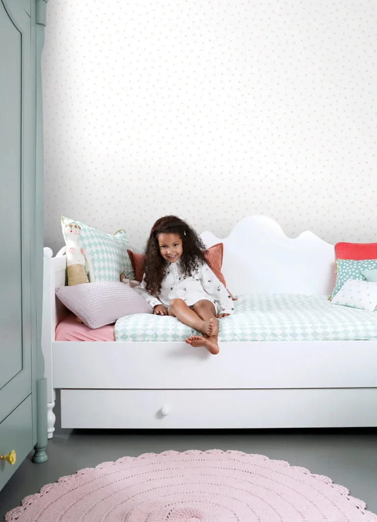 Chesapeake Pixie Dots Wallpaper - Pink — Ảnh 3