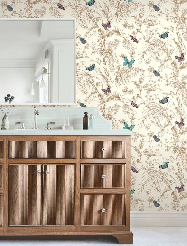 Papillon Wallpaper - Gold — Ảnh 7