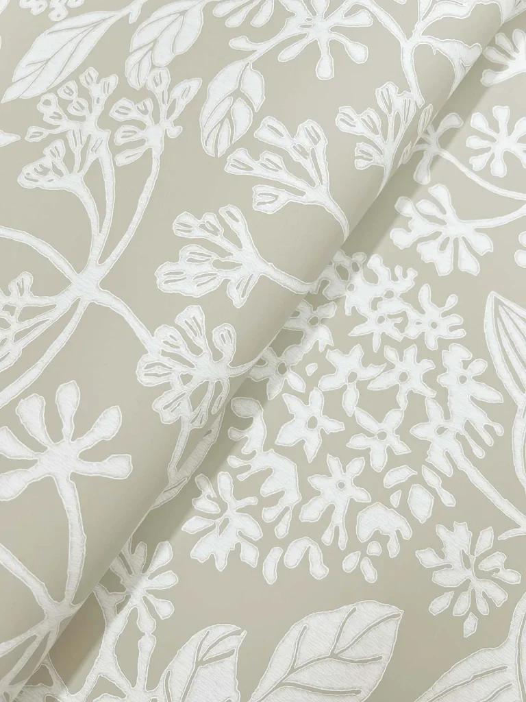 Rowen Botanical Wallpaper - Taupe — Ảnh 2