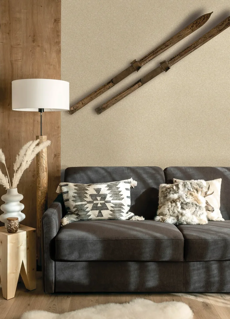 Chesapeake Woven Basket Wallpaper - Khaki — Ảnh 7