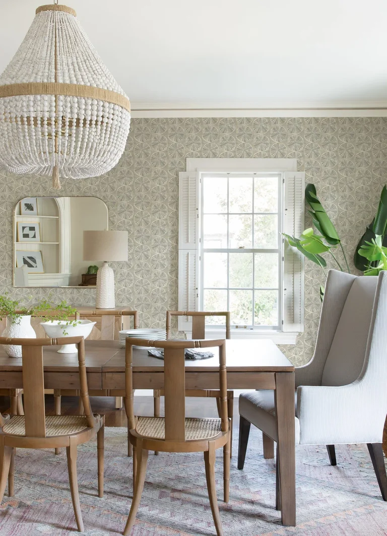 Chesapeake Sea Biscuit Sand Dollar Wallpaper - Grey — Ảnh 3
