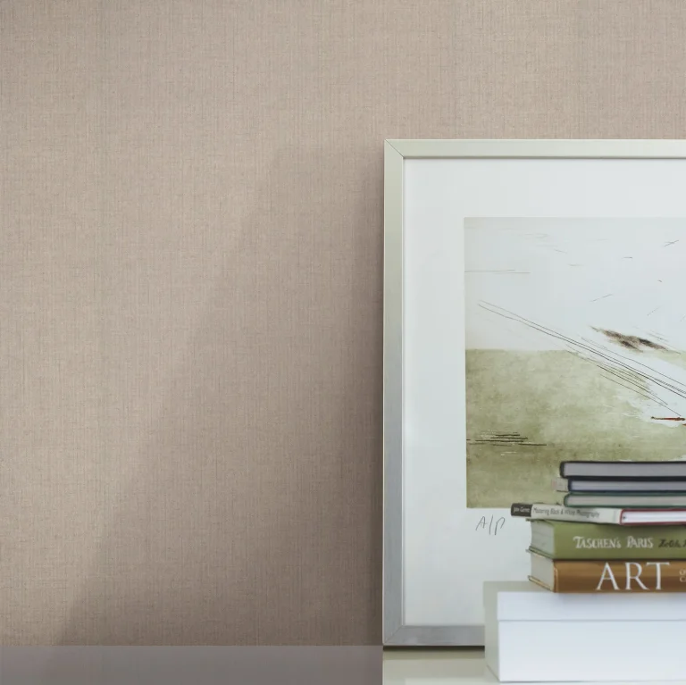 Ronald Redding Diplomacy Weave Wallpaper - Champagne — Image 4