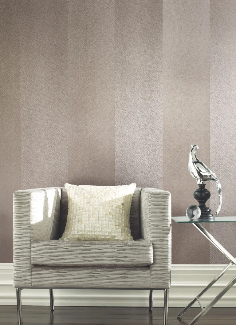 Etched Chevron Wallpaper - Glint — Ảnh 3