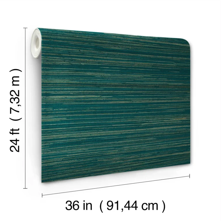 Ronald Redding Multicolored Hemp Wallpaper - Lakeside — Ảnh 3