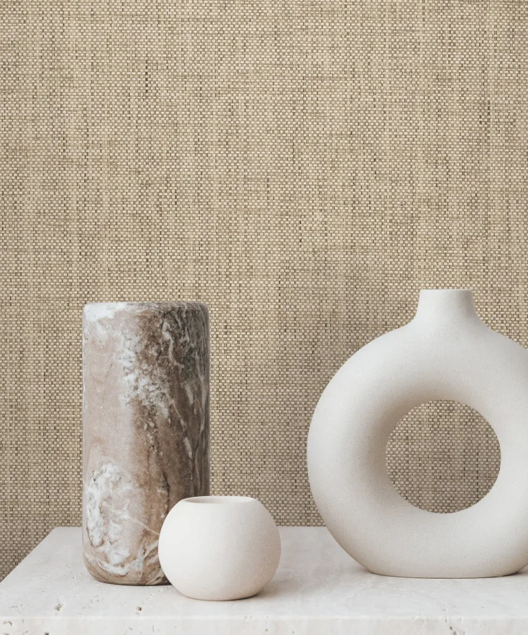 Ronald Redding Edo Paperweave Wallpaper - Mushroom — Ảnh 2
