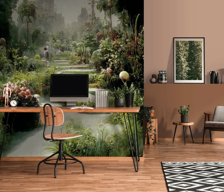 Zoom Digital Wallpaper Wall Mural - 2522N81 — Ảnh 2