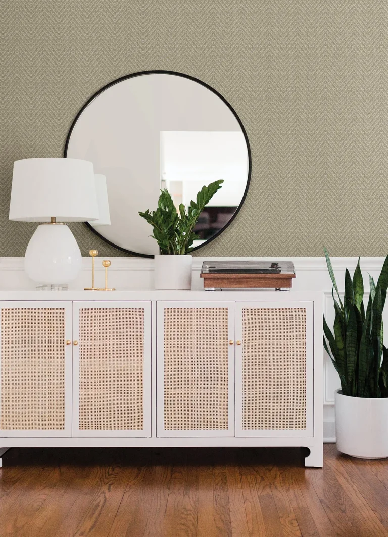 Glynn Chevron Wallpaper - Neutral — Ảnh 4