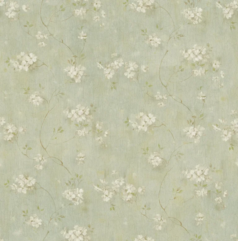 Chesapeake Braham Floral Trail Wallpaper - Aqua — Ảnh 3