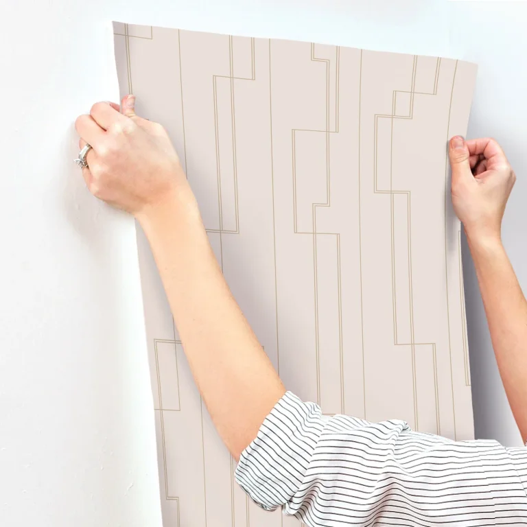 Anson Deco Detailing Wallpaper - Blush — Ảnh 7