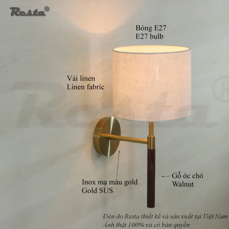 Đèn treo tường Resta 39 - Màu đỏ — Ảnh 2
