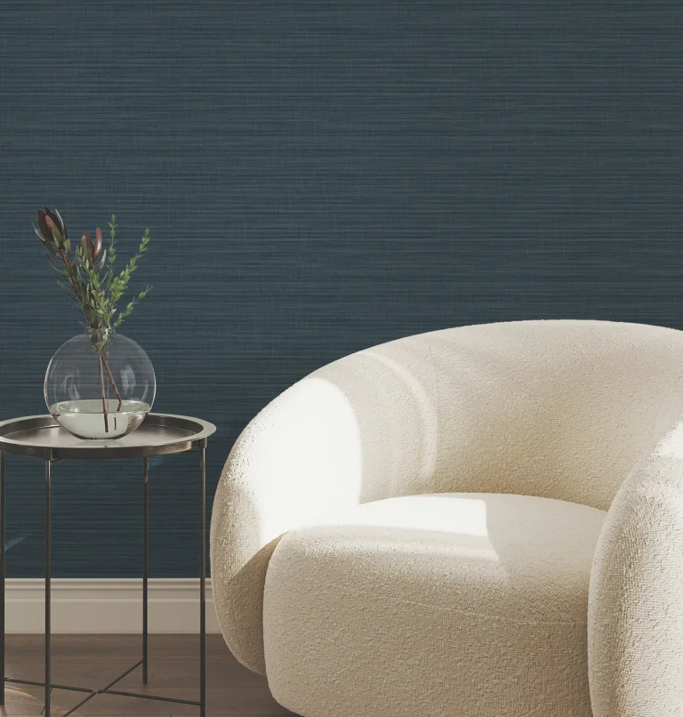 Down To Earth Striated Wallpaper - Indigo — Ảnh 7